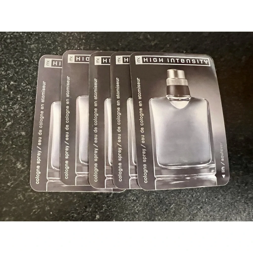 Mary Kay MK HIGH INTENSITY Cooling After Shave‎ Gel 2.5 Oz NOS & Cologne Samples